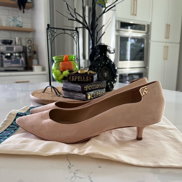 Velvet cream 2inch heel size 10 - Picture 3 of 5